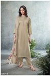 Prachi 2571 By Ganga Silk Solid Premium Cotton Dress Material Wholesalers In Delhi